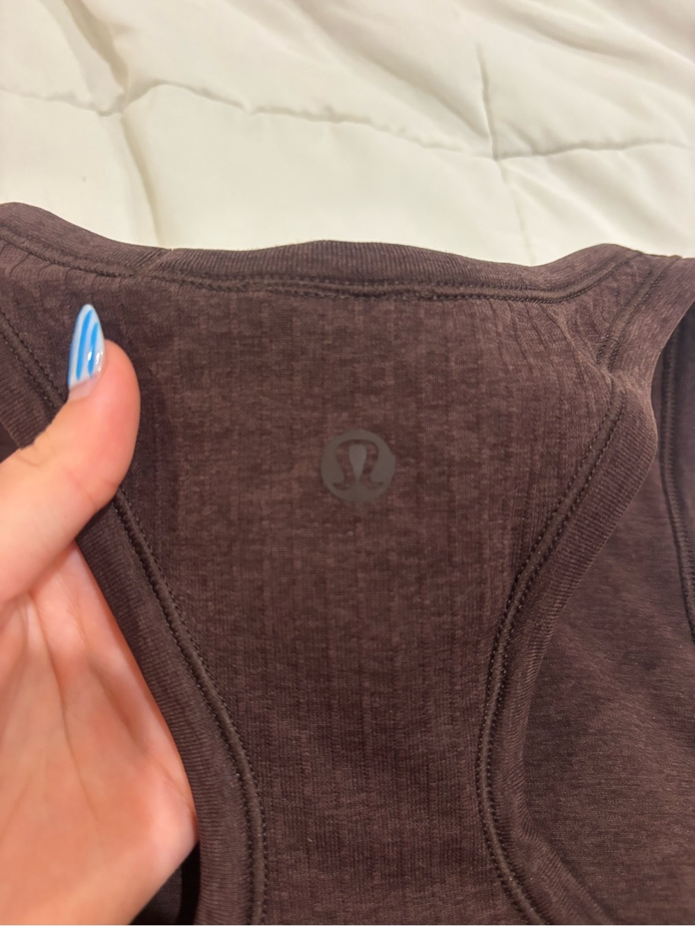 Lululemon Ebb to Street Cropped Tank - Picture 4 of 5